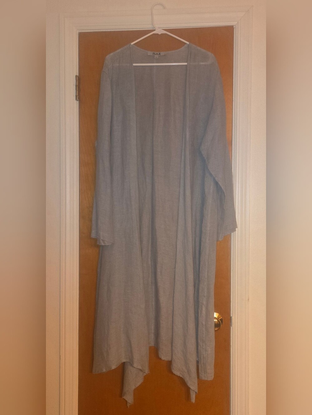 FLAX Linen Duster - Picture 3 of 7